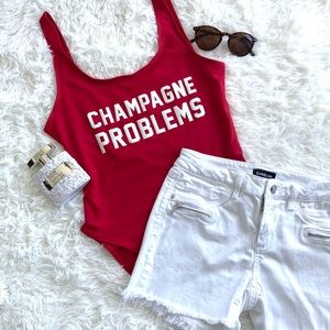 🤍New! One Piece Red Swimsuit